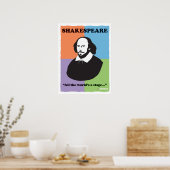 Shakespeare 18 x 24-inch Colorful Classroom Poster (Keuken)