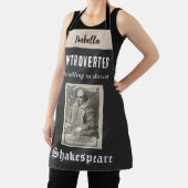 Shakespeare Afbeelding Grappig Gepersonaliseerd In Schort (Insitu)