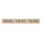 Shakespeare Ambigram Ribbon Satijnen Lint (Voorkant)