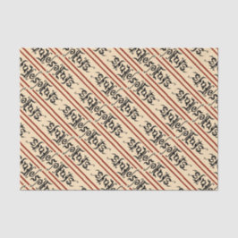 Shakespeare Ambigram Tissue Paper Tissuepapier