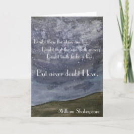Shakespeare Art Kaart