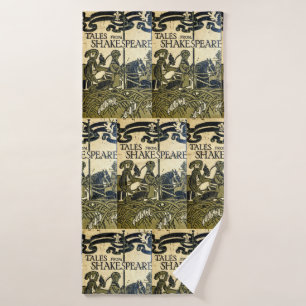 Shakespeare Art Nouveau Badhanddoek