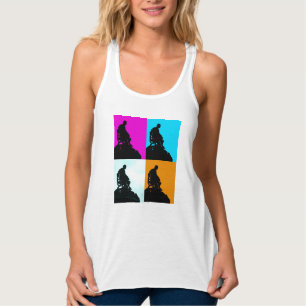 Shakespeare Beeldhouwwerk Silhouet Tanktop