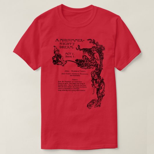 Shakespeare boekwetenschap poëet 21 t-shirt (Design voorkant)