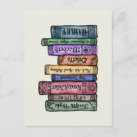 Shakespeare Books No.1 Briefkaart (Voorkant)