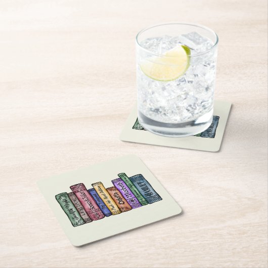 Shakespeare Books No.1 Kartonnen Onderzetters (Insitu)