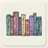 Shakespeare Books No.1 Kartonnen Onderzetters (Voorkant)