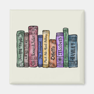 Shakespeare Books No.1 Magneet