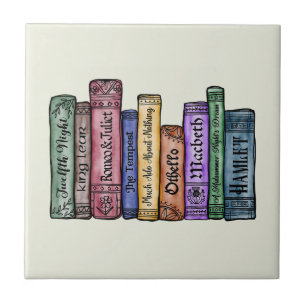 Shakespeare Books No.1 Tegeltje