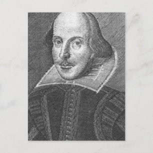 Shakespeare Briefkaart