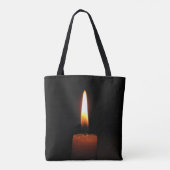 Shakespeare Candle Flame Quotation Canvas tas (Achterkant)