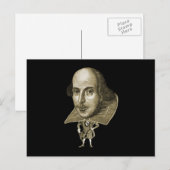 Shakespeare Caricature Briefkaart (Voorkant / Achterkant)