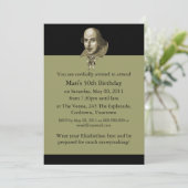 Shakespeare Caricature Kaart (Staand voorkant)