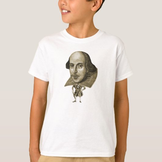 Shakespeare Caricature T-shirt (Voorkant)