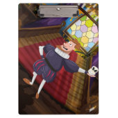 Shakespeare Cartoon Actor. Klembord (Voorkant)