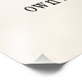 Shakespeare citaat aan denkt eigen ware citaten foto afdruk (Hoek)