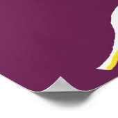 Shakespeare Citaat: Al wereld een Stadium Poster (Hoek)