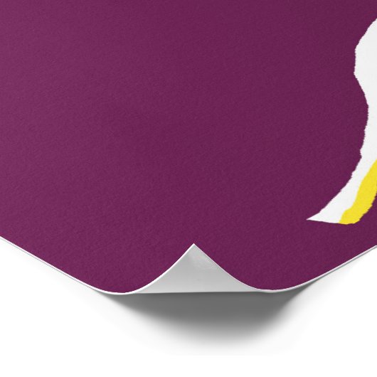 Shakespeare Citaat: Om zelf waar te zijn Poster (Hoek)