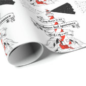 Shakespeare citeert de illustratie van de vuurtore cadeaupapier (Rol Hoek)