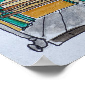 Shakespeare & Co. Bookstore | Seine, Parijs Poster (Hoek)