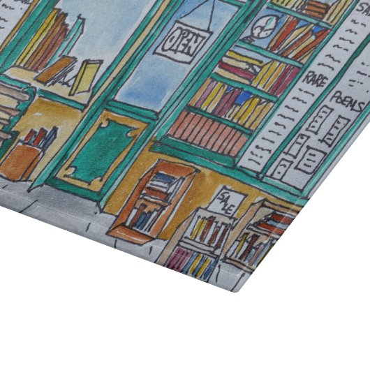 Shakespeare & Co. Bookstore | Seine, Parijs Snijplank (Hoek)