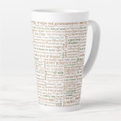 Shakespeare Collectie Latte Mok (Rechterhoek)