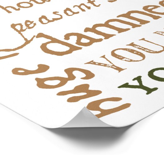 Shakespeare Collectie Poster (Hoek)