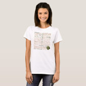 Shakespeare Collectie T-shirt (Voorkant volledig)