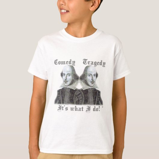 Shakespeare - Dat is wat ik doe! T-shirt (Voorkant)