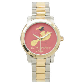 Shakespeare De hele wereld is een toneel  Dameshor Horloge
