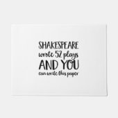 Shakespeare Deurmat (Voorkant)
