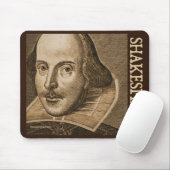 Shakespeare Droeshout Engravings Muismat (Met muis)