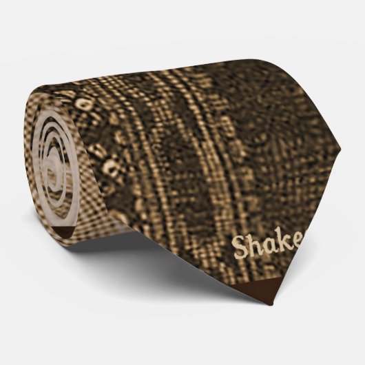 Shakespeare Droeshout Engravings Stropdas (Opgerold)