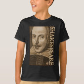 Shakespeare Droeshout Engravings T-shirt (Voorkant)