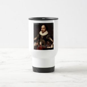 Shakespeare "Eerlijkheid Erfenis" Citaat Geschenke Reisbeker