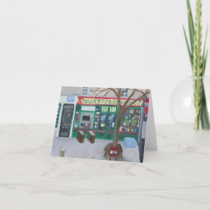 SHAKESPEARE EN BEDRIJF PARIJS NOTECARD KAART