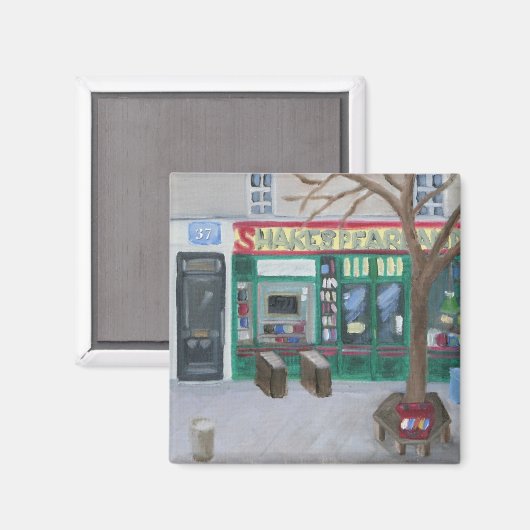 Shakespeare en Company Magneet (Voorkant / Achterkant)