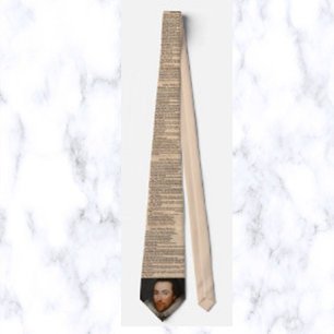 Shakespeare en Hamlet Stropdas