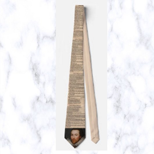 Shakespeare en Hamlet Stropdas