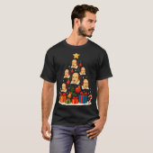 Shakespeare English Literature Christmas Tree Xmas T-shirt (Voorkant volledig)
