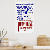 Shakespeare Express 1940 WPA Poster (Keuken)