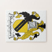 Shakespeare Family Crest Legpuzzel (Horizontaal)