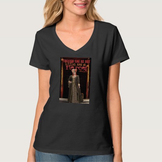 Shakespeare Fierce Quote T-shirt (Voorkant)