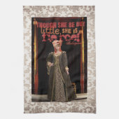 Shakespeare Fierce Quote Theedoek (Verticaal)