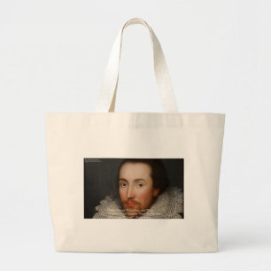 Shakespeare "Friends" Wijsheid Citaat Cadeaus & T- Grote Tote Bag