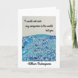 Shakespeare Friendship Kaart
