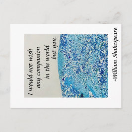 Shakespeare Friendship Quote Briefkaart