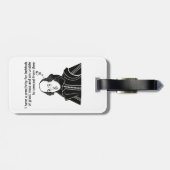 Shakespeare Funny Quote Bagagelabel (Achterkant horizontaal)