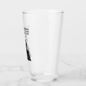 Shakespeare Funny Quote Glas (Links)