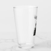 Shakespeare Funny Quote Glas (Rechts)
